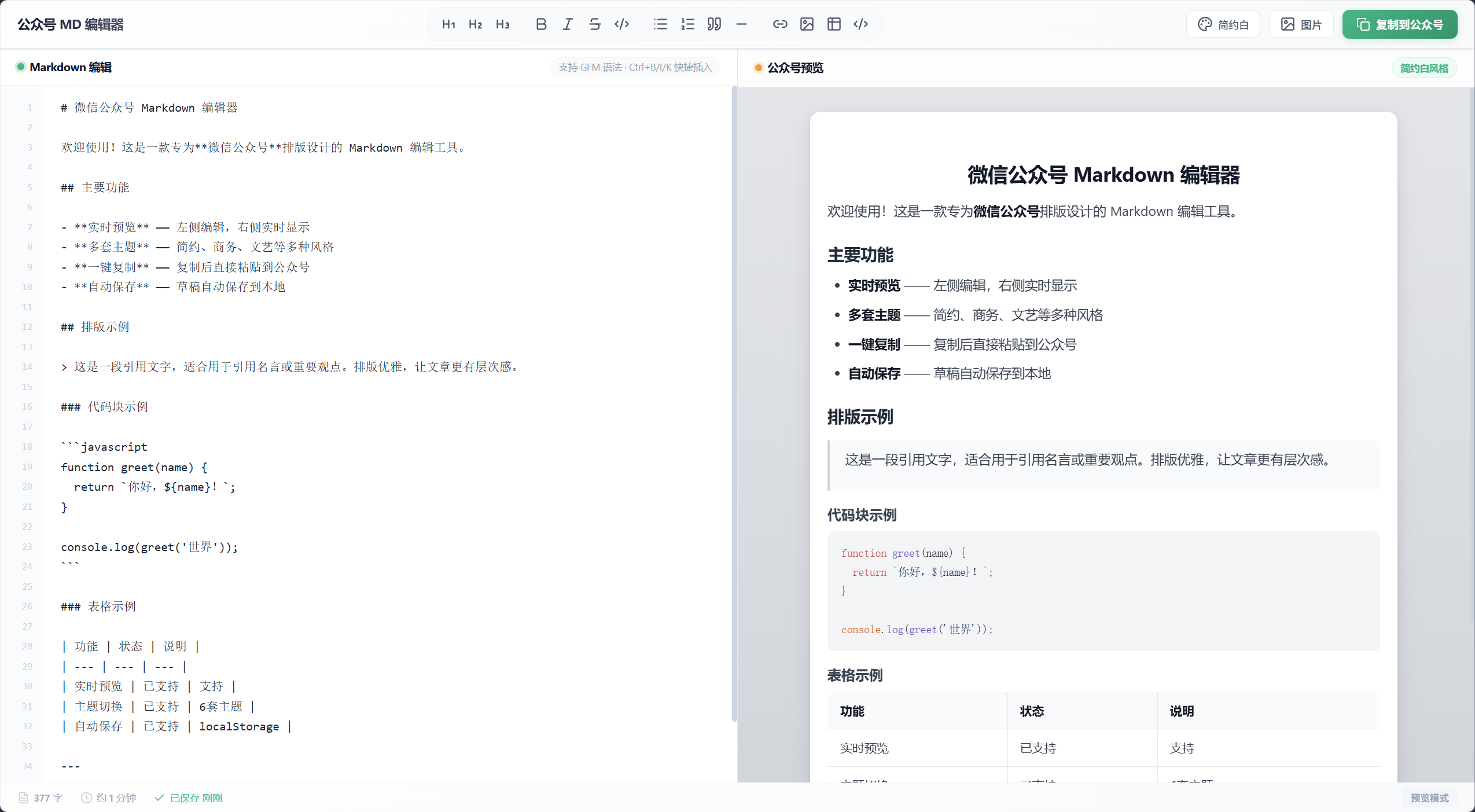 Markdown